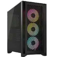 CORSAIR 4000D AIRFLOW RGB BLACK CASE